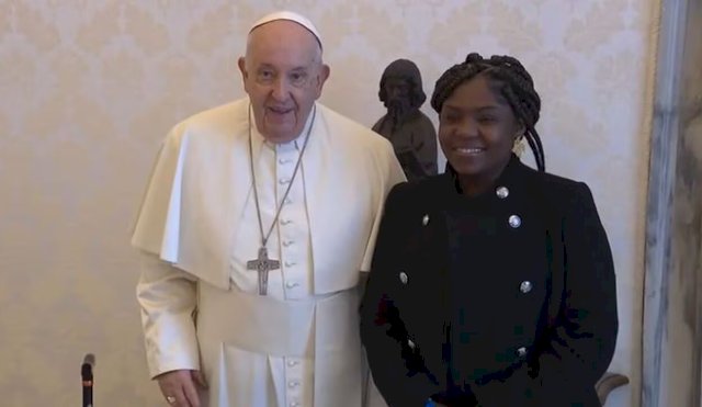 El Papa y Márquez hablaron sobre “reparación” a los afrodescendientes