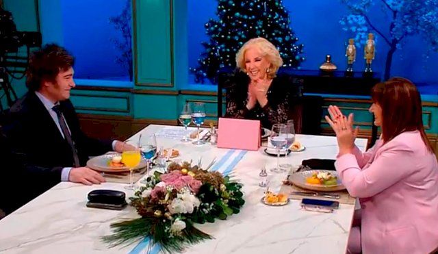 MILEI CON MIRTHA