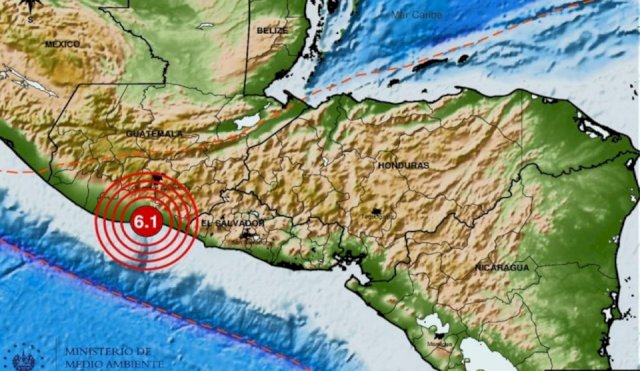 Un terremoto de magnitud 6 sacudió a Guatemala